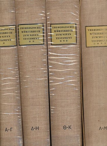 Theologisches wörterbuch zum - theologisches,