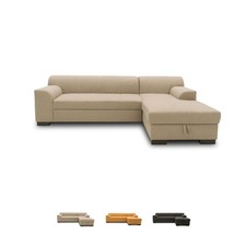 DOMO Falk Ecksofa Schlaffunkt