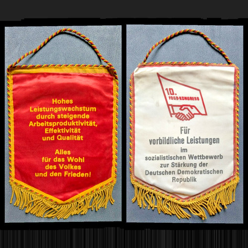 Orig ddr wimpel fdgb - orig.,