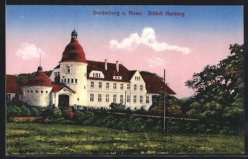 Ansichtskarte sonderborg - ansichtskarte,