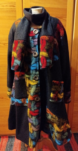 Sarah santos wool jacke mantel - wool,