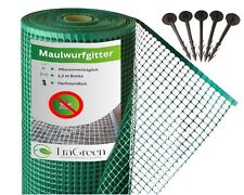 Maulwurfgitter 1,2m Breit und Erdanker Gratis Maulwurfschutz Maulwurfnetz