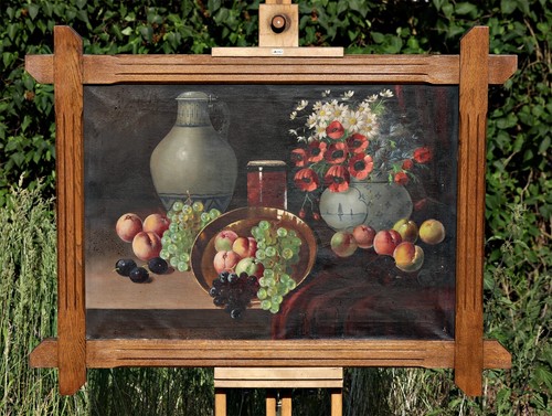 Stillleben mit blumen und - stillleben,