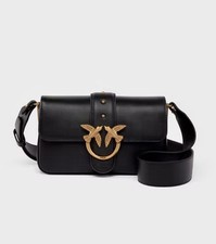 Pinko Mini Love Bag Black New