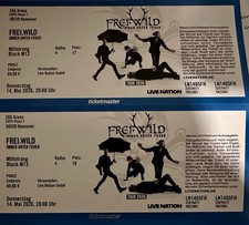 2x Frei.Wild Konzert Hannover