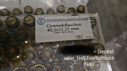 Tropfflaschen aus braunglas - aus,