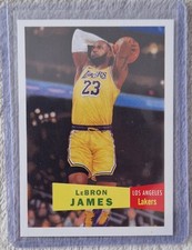Top Topps 2025-26 NBA Living Set - Card 001 - LeBron James - Los Angeles Lakers