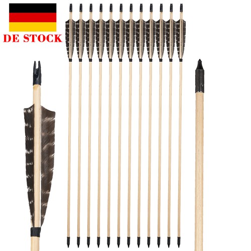 12pcs holzpfeile - 12pcs, 32"