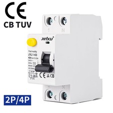 Fehlerstromschutzschalter FI-Schalter 2/4-polig 16A-63A RCD FI-Schutzschalter