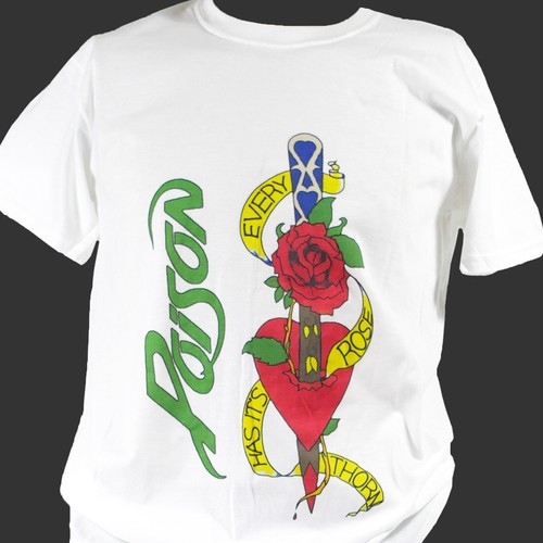 Poison metal rock shirt - poison,