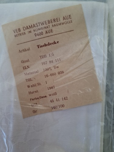 Damast tischdecke 160 100cm - tischdecke,
