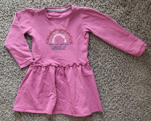 Kleid langarm 116 regenbogen - langarm, 116,