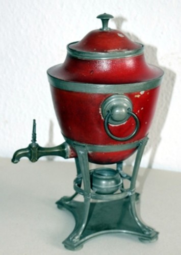 Samowar mit spiritusbrenner - samowar,