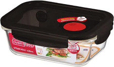 LOCK & LOCK Frischhaltedose aus Glas mikrowellengeeignet - Oven Glass - Für Back