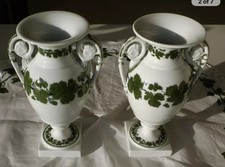 Paar Amphoren-Vasen Meissen