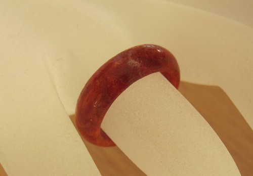 Schaumkoralle ring massiv - schaumkoralle, ring,