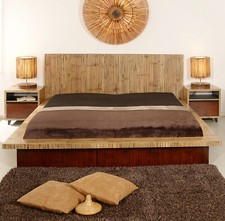 Bambusbett Cube 160x200