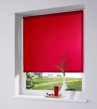Klemmrollo Luxury Seitenzugrollo Licht & Sichtschutzrollo rot  45 - 100 cm breit