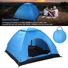 3-4 Personen Pop-Up Zelt