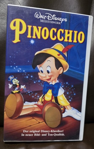Pinocchio vhs videokassette - pinocchio,