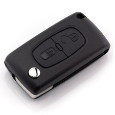 2 Tasten Auto Schlüssel Klappschlüssel Gehäuse für Peugeot 207 307 308 407 607