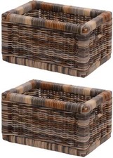 Set/2 Regalkorb/ Holzrahmen