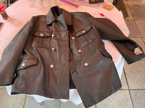 Polizeilederjacke nappa leder - polizeilederjacke,