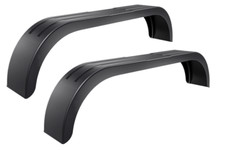 2x Anhänger Kotflügel Tandem Kunststoff 240x1500 mm PKW Schutzblech DOMAR