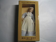 Heidi Ott, Puppenhaus Puppe, 1:12 , Köchin , Selten, Neuwertig