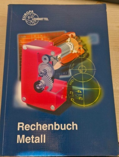 Rechenbuch metall auflage - rechenbuch,