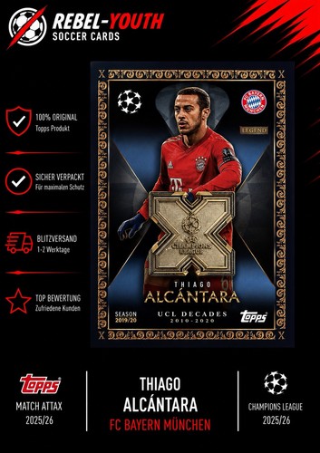Ucld relic thiago alcantara - thiago,