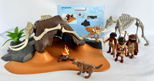 Playmobil Set 5101 Mammutknochen Steinzeit Zelt mit Figuren / Vollständig