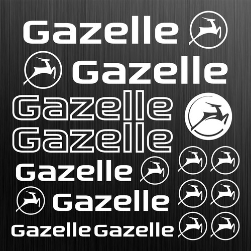 Gazelle aufkleber sticker