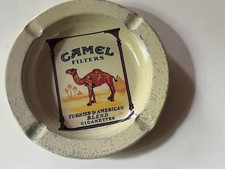 Vintage Aschenbecher Zigaretten Werbung Camel  Kultiges Sammlerstück