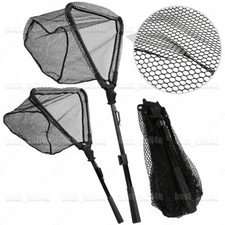 Neu Angelkescher gummiert