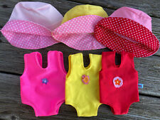 Badeanzug Hut für Baby Puppe