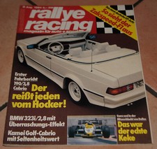 Rallye Racing 8/84 Saab 900