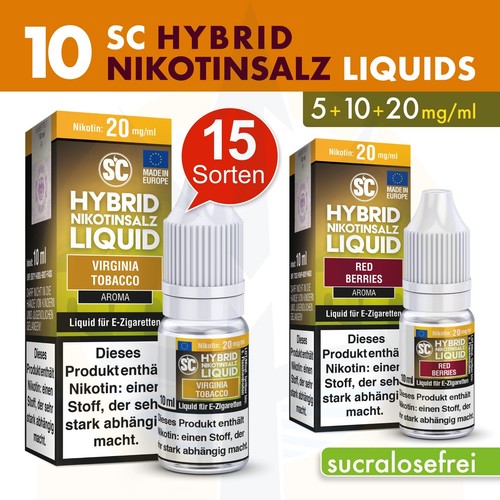 Hybrid nikotinsalz liquids - sc,