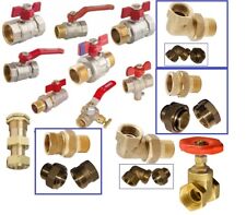 Kugelhahn Absperrhahn Ventil 1/2" 3/4" 1" Zoll Verschraubung Entleerung IG AG