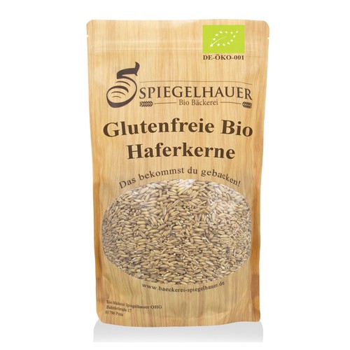 Glutenfreie bio haferkörner - bio,