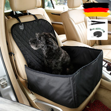 HUNDE AUTOSITZ KLEINE MITTLERE HUNDE VORDERSITZ RÜCKBANK HUNDESITZ AUTO SCHWARZ