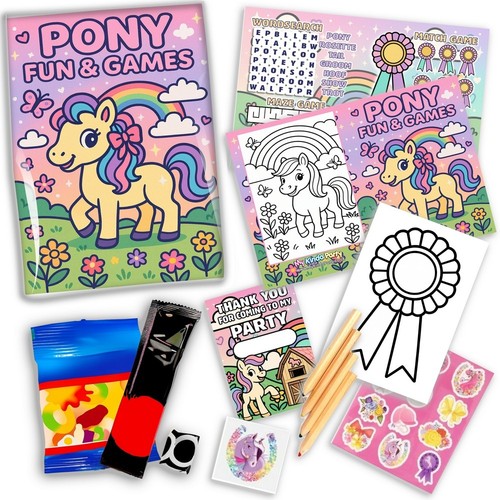 Pony partytüten mädchen - partytüten,