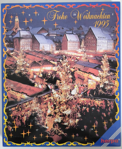 Herpa adventskalender 1995 - herpa, h0-