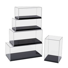 HMF Acryl Vitrine, Schaukasten für Modellautos, Figuren im Maßstab 1:18 - 1:43