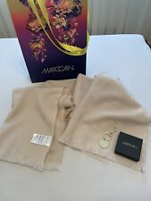 NEU Marc Cain Schal / weiche Schurwolle/ 200 cm lang 53 cm breit +Schlüsselanh.