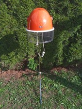 Föhn Fön TrockenHaube 70er orange alt original kult Rowenta elektr ( Lampe ) R03