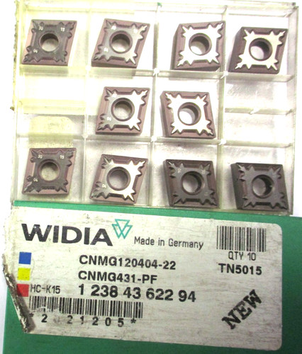 Widia wendeplatten zum - 10,