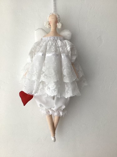 Schutzengel tilda puppe - schutzengel,