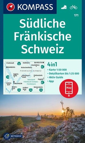 Kompass wanderkarte 171 - kompass,