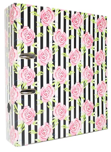Adina motivordner 8cm rosen - motivordner,